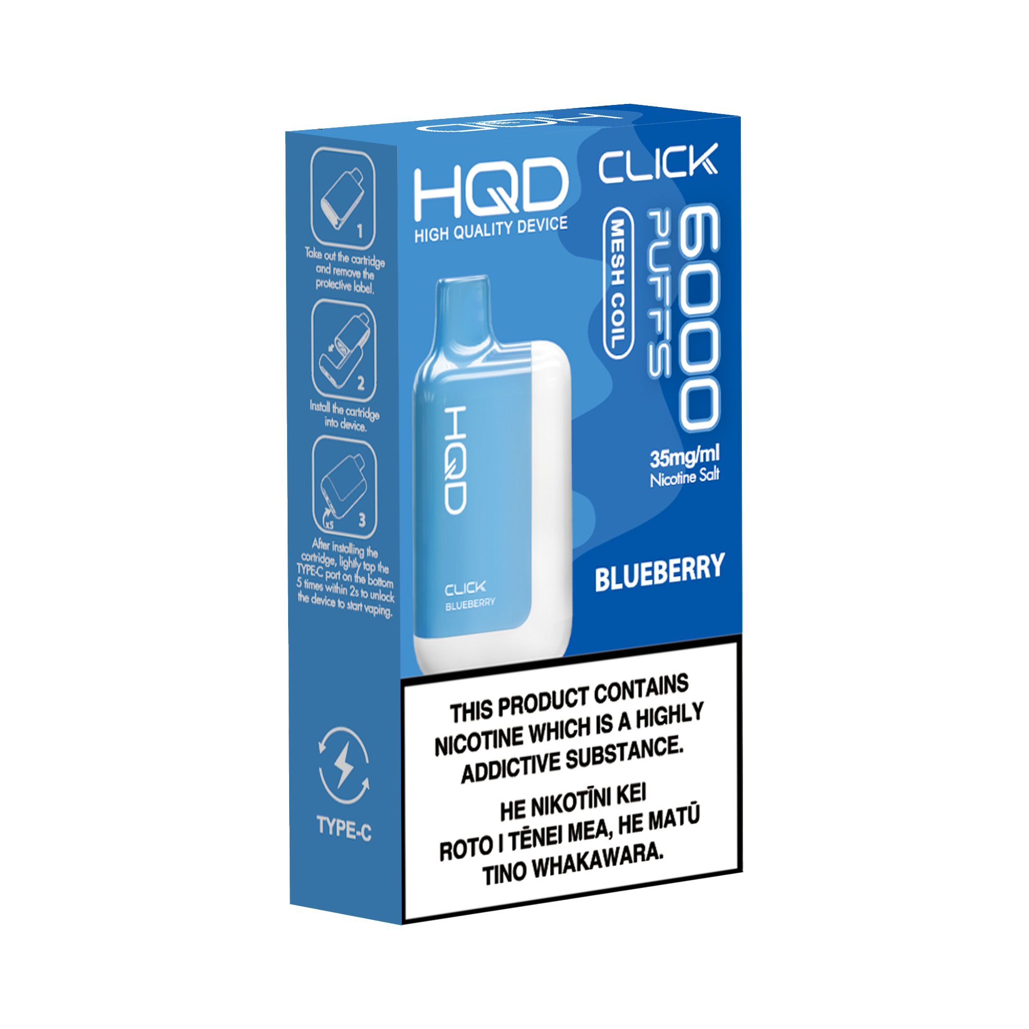 HQD Click Kit - Blueberry