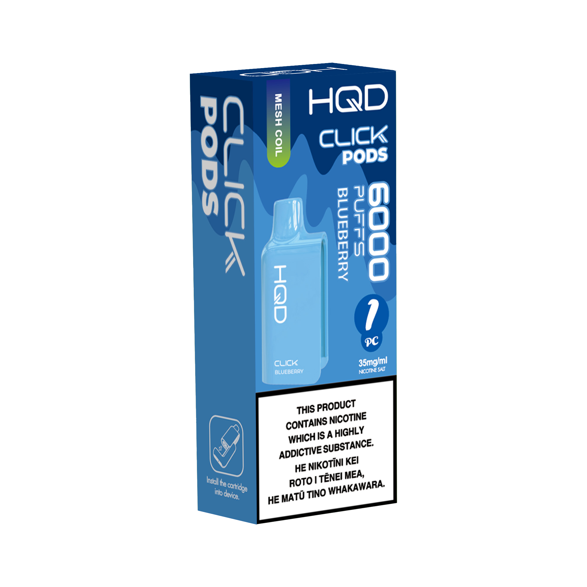 HQD Click Pod - Blueberry