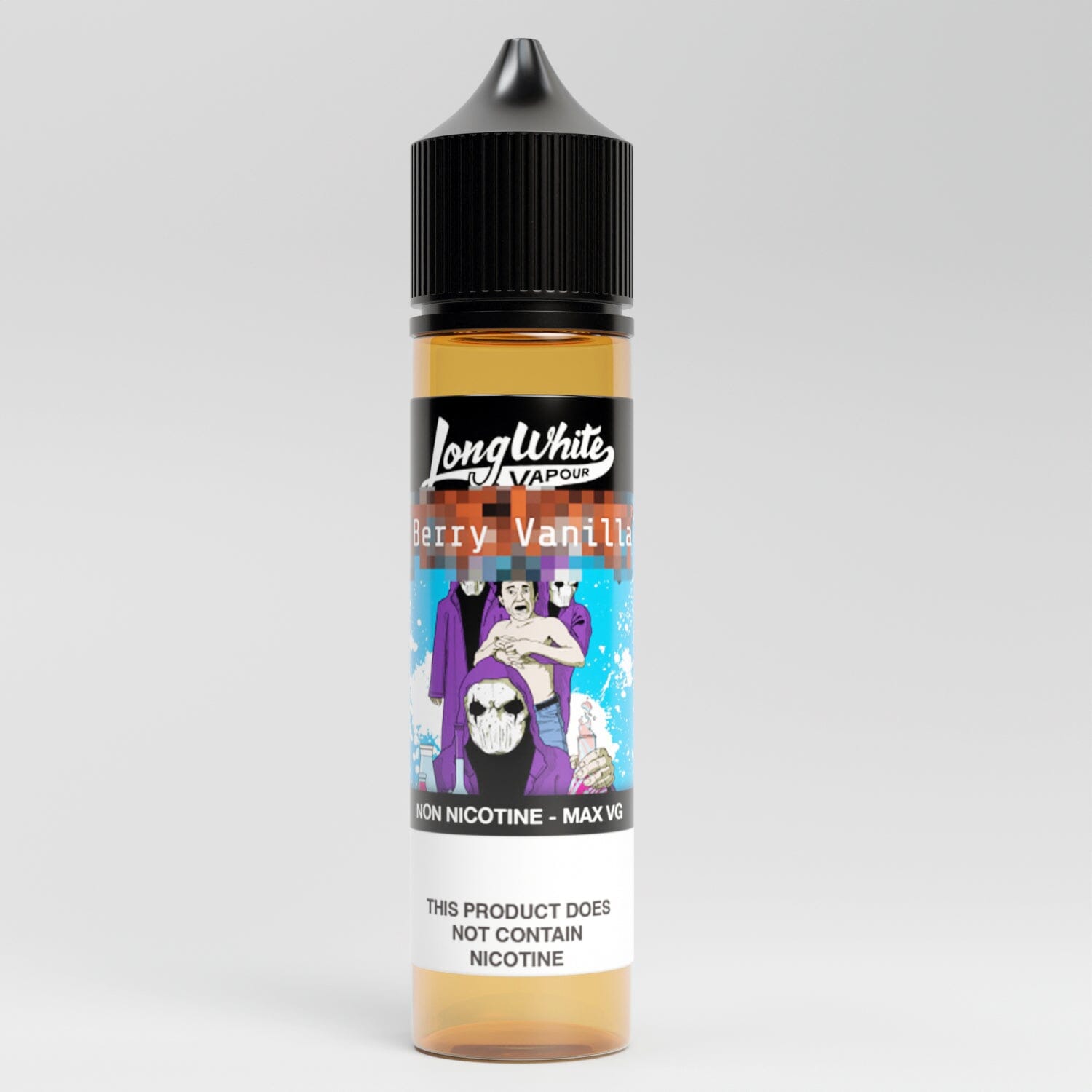 Long White Vapour - BLUE RASPBERRY SPIDER MAX VG - Vapoureyes