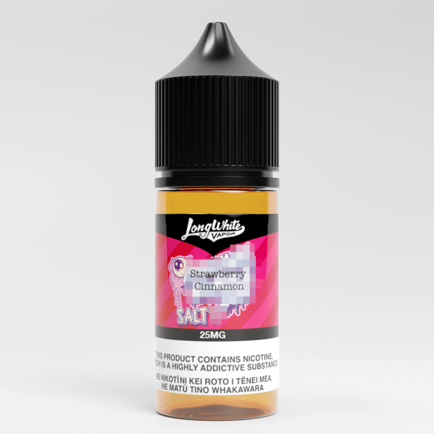 Long White Vapour Salts - Strawberry Cinnamon - Vapoureyes