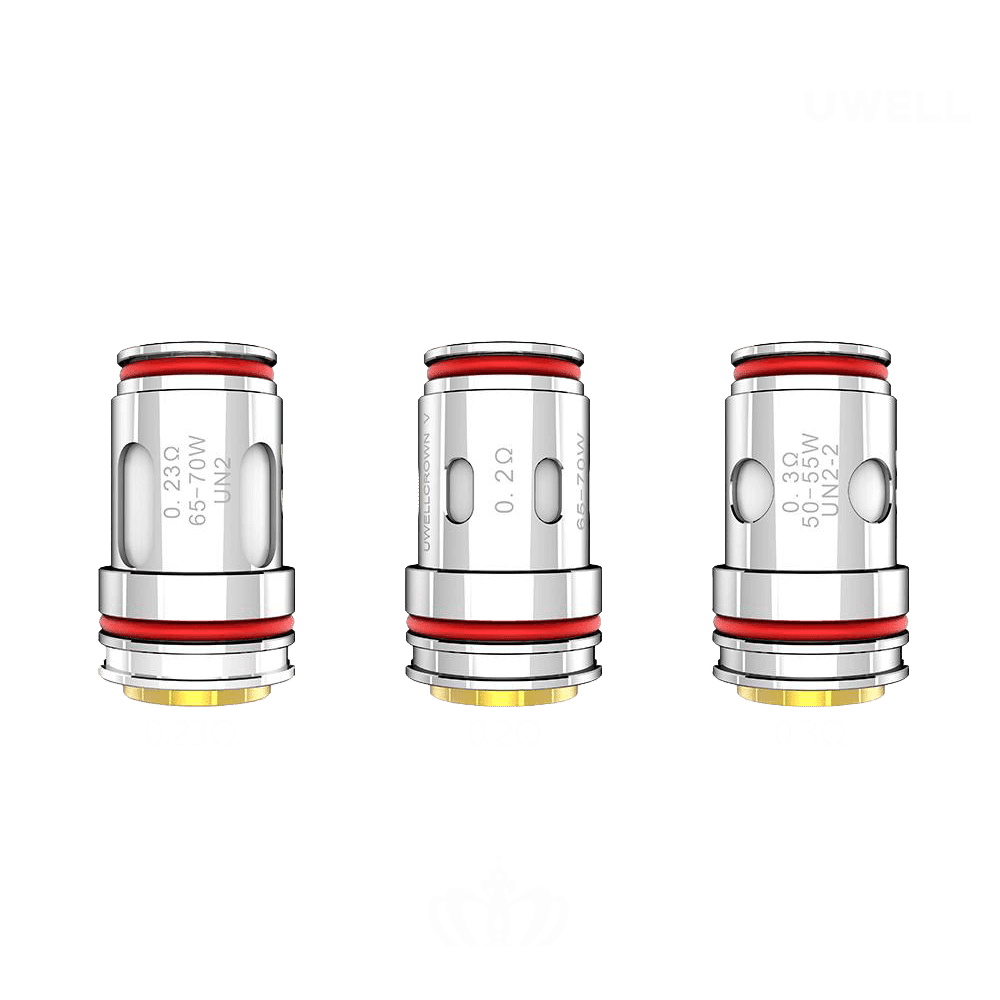 Uwell - Crown 5 Replacement Coils (4 Pack) - Vapoureyes