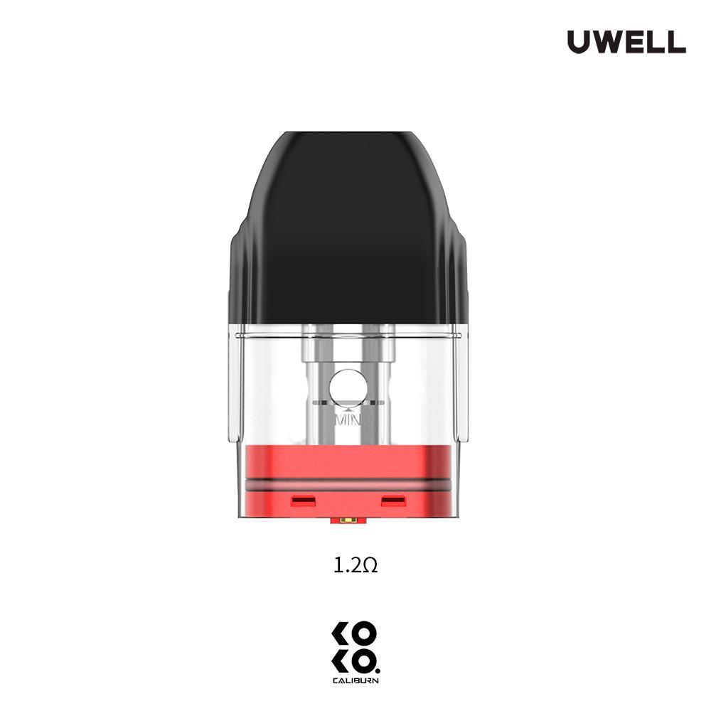 Uwell - Caliburn Replacement Pod (4 Pack) - Vapoureyes NZ